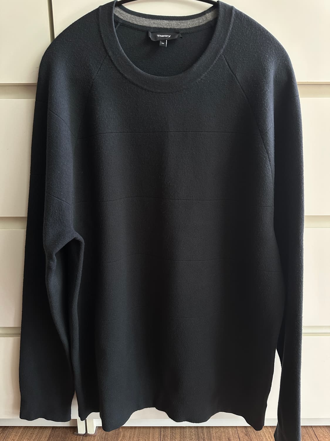 [M] Theory 띠어리 자고 니트 블랙 상품이미지1