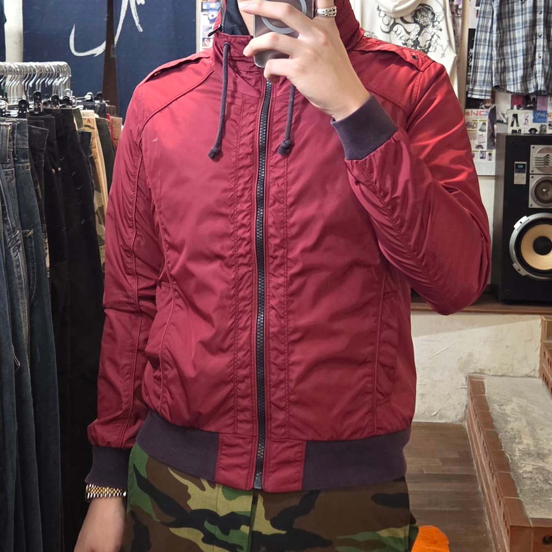 TBJ 락시크 하이넥 바람막이 집업 상품이미지1