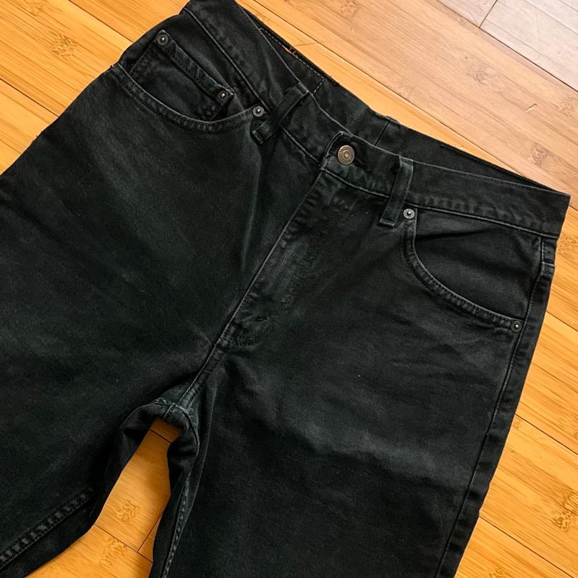 리바이스 517 블랙진 데님팬츠 W86 L86 상품이미지3
