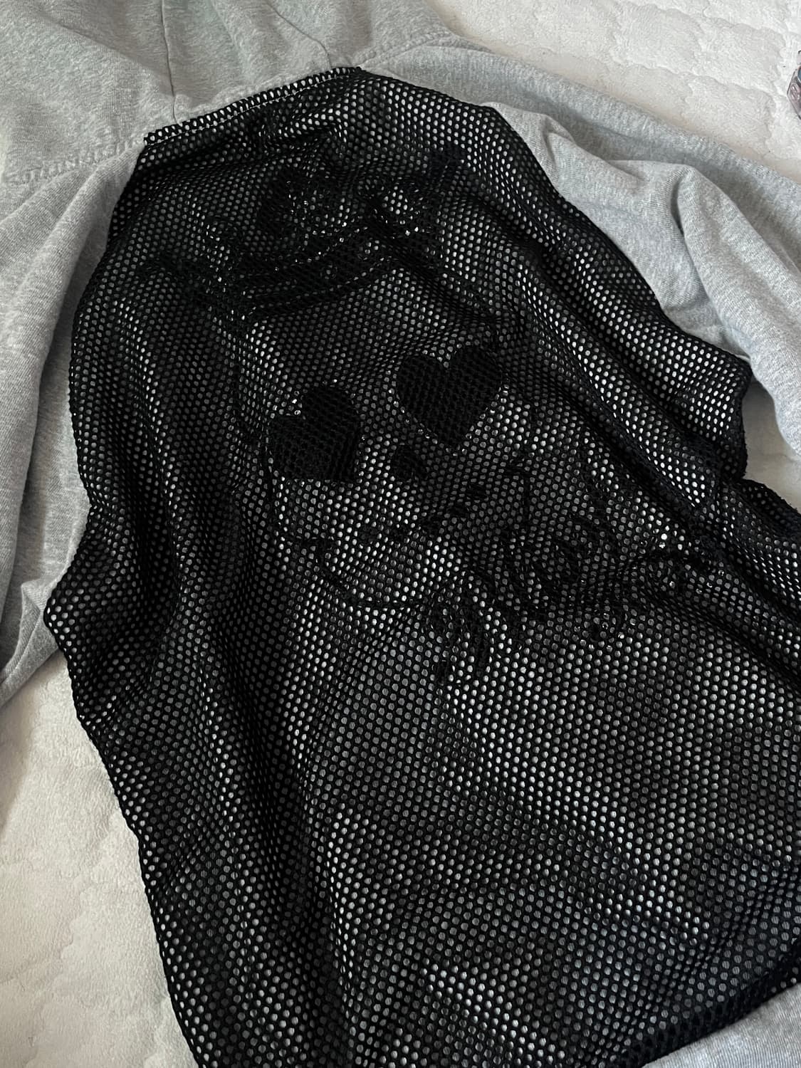 에고이스트 펑크 해골 후드집업 상품이미지4