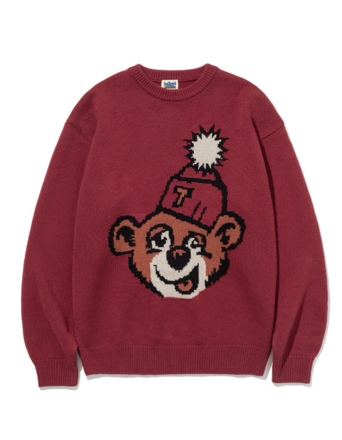 테켓 bear's hug knit red (L) 상품이미지1