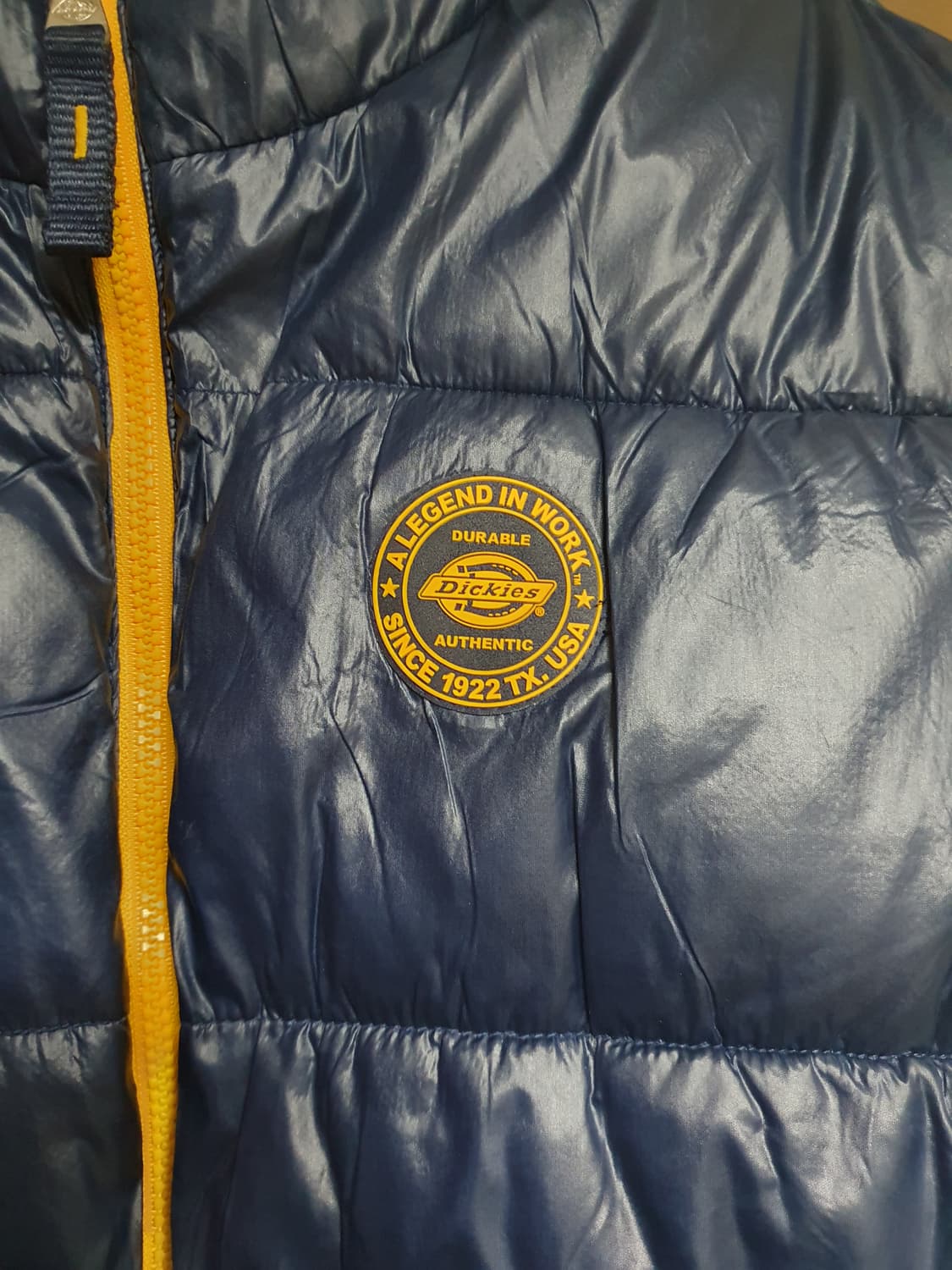 디키즈 USA 오리지널 글로시 다운 패딩 조끼 상품이미지2