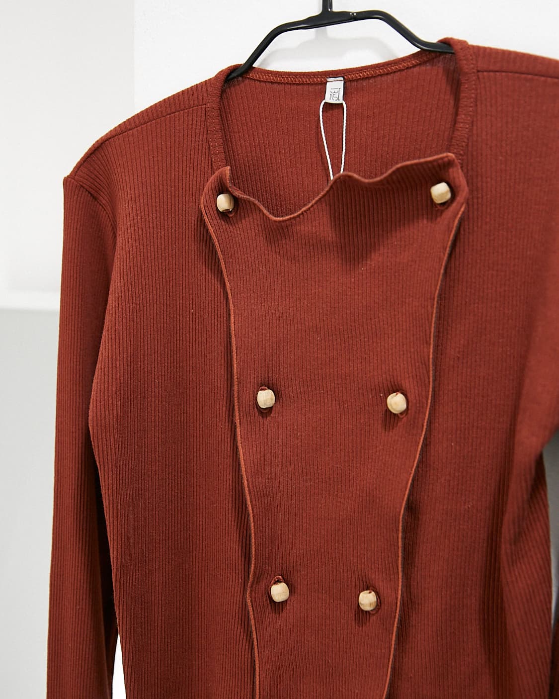 Button-up Cotton Sweater 상품이미지2