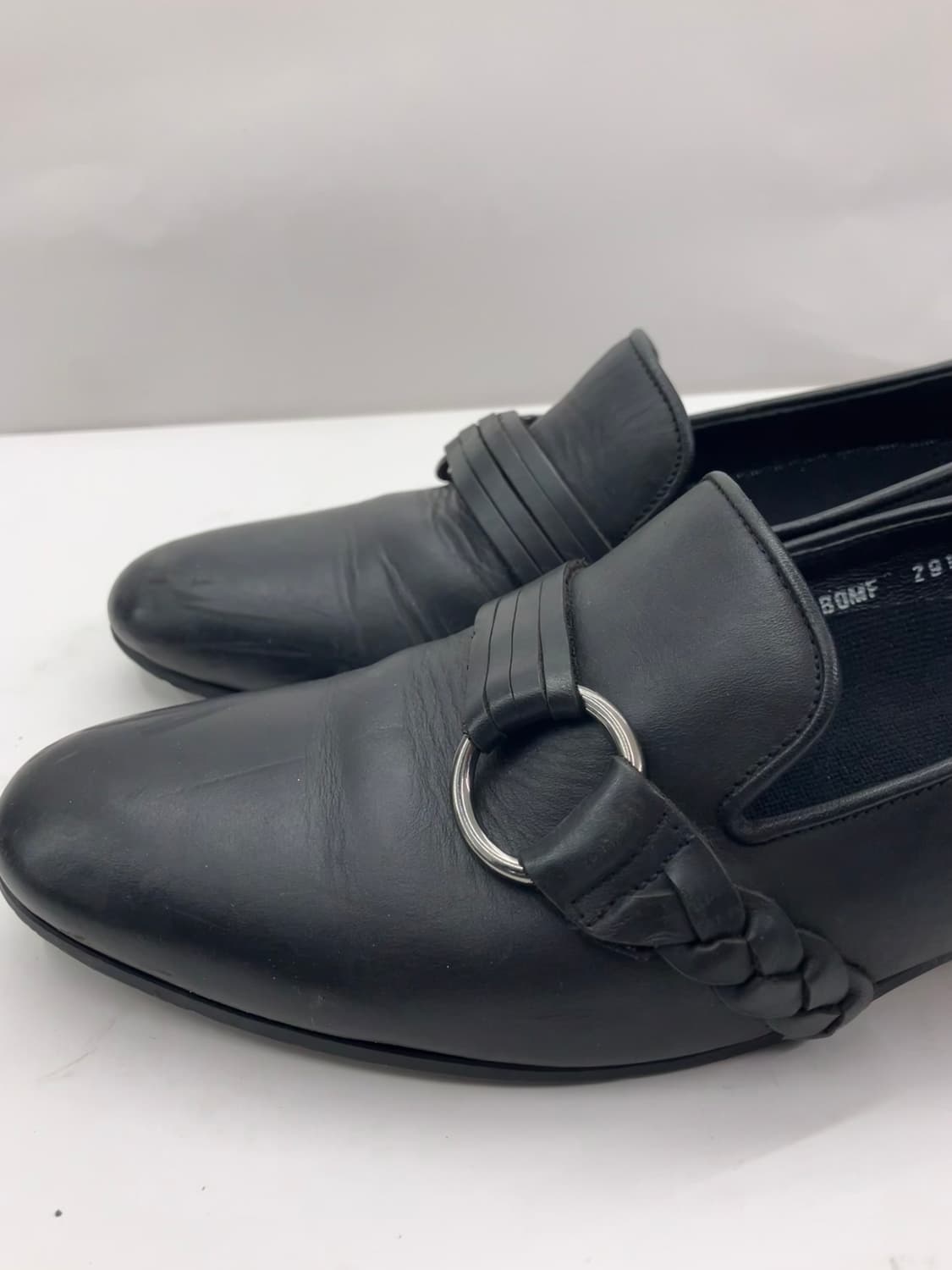 링 트위스트트리밍 레더 로퍼 상품이미지3