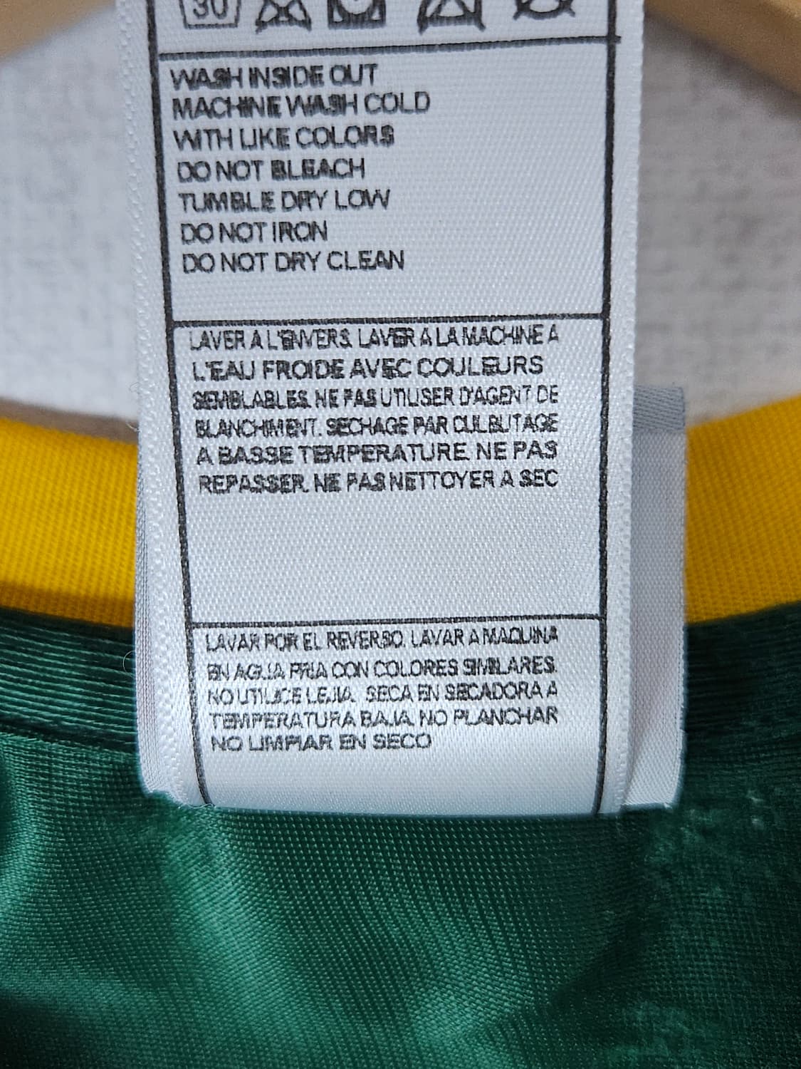 나이키 NFL 애런로저스 유니폼 져지 반팔 그린 S 상품이미지6