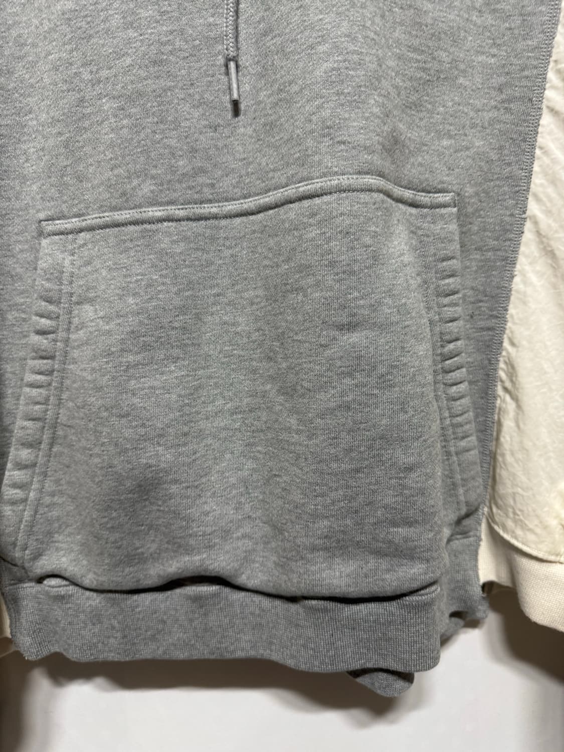 L 나이키 BRS 다크그레이 헤더 후드티 상품이미지4