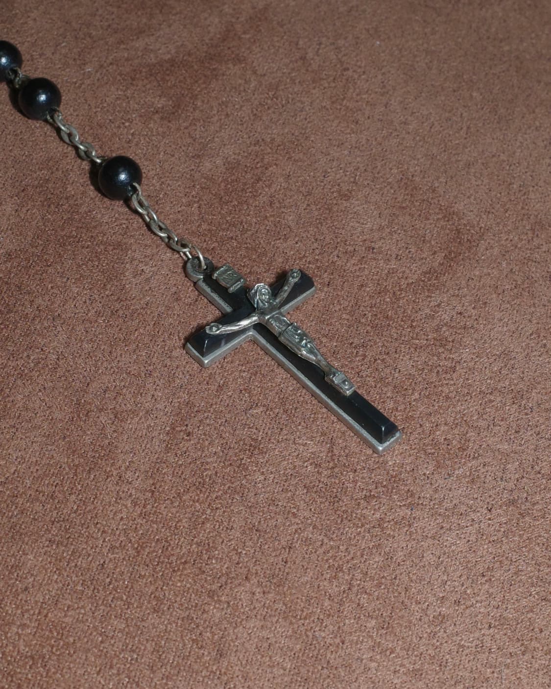 돌체앤가바나 로자리아 블랙 비즈 묵주 목걸이 상품이미지2