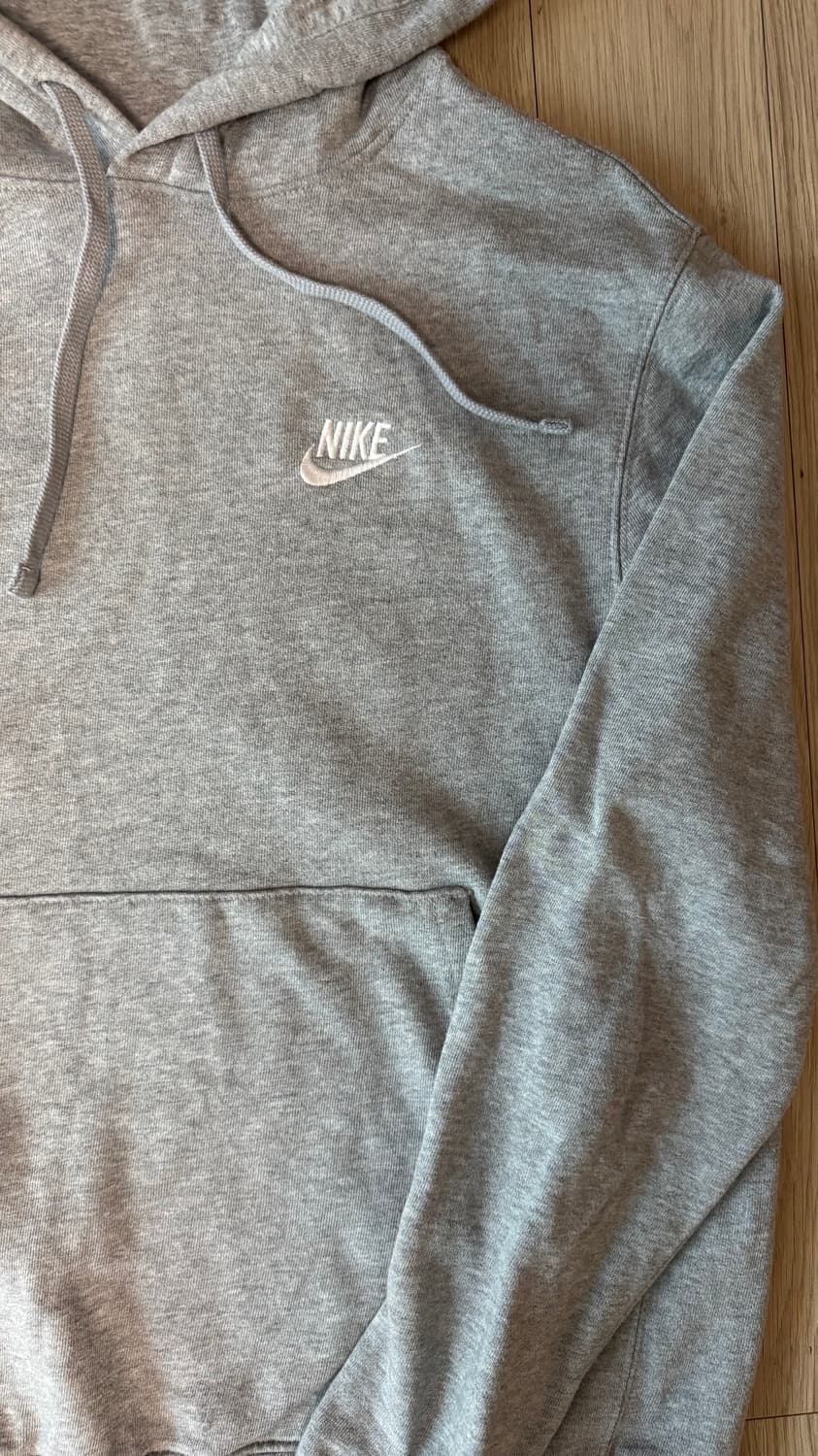 나이키 회색 후드티 S 상품이미지4
