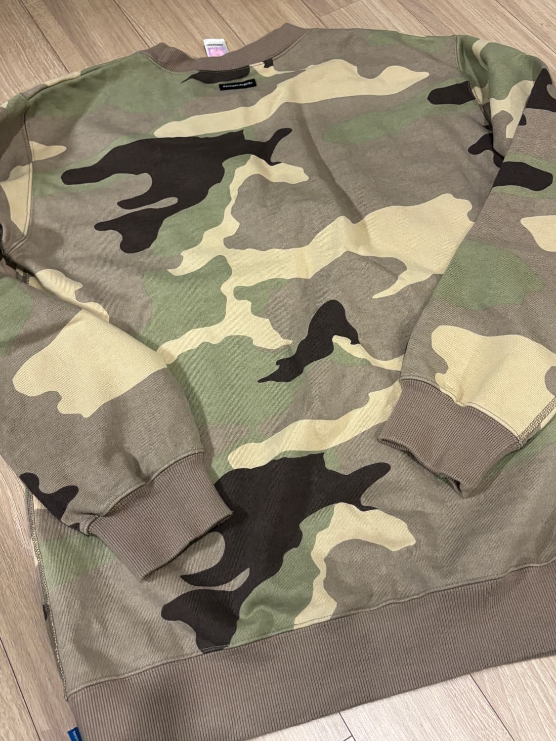 디스이즈네버댓 디네댓 카모 맨투맨 s 상품이미지2