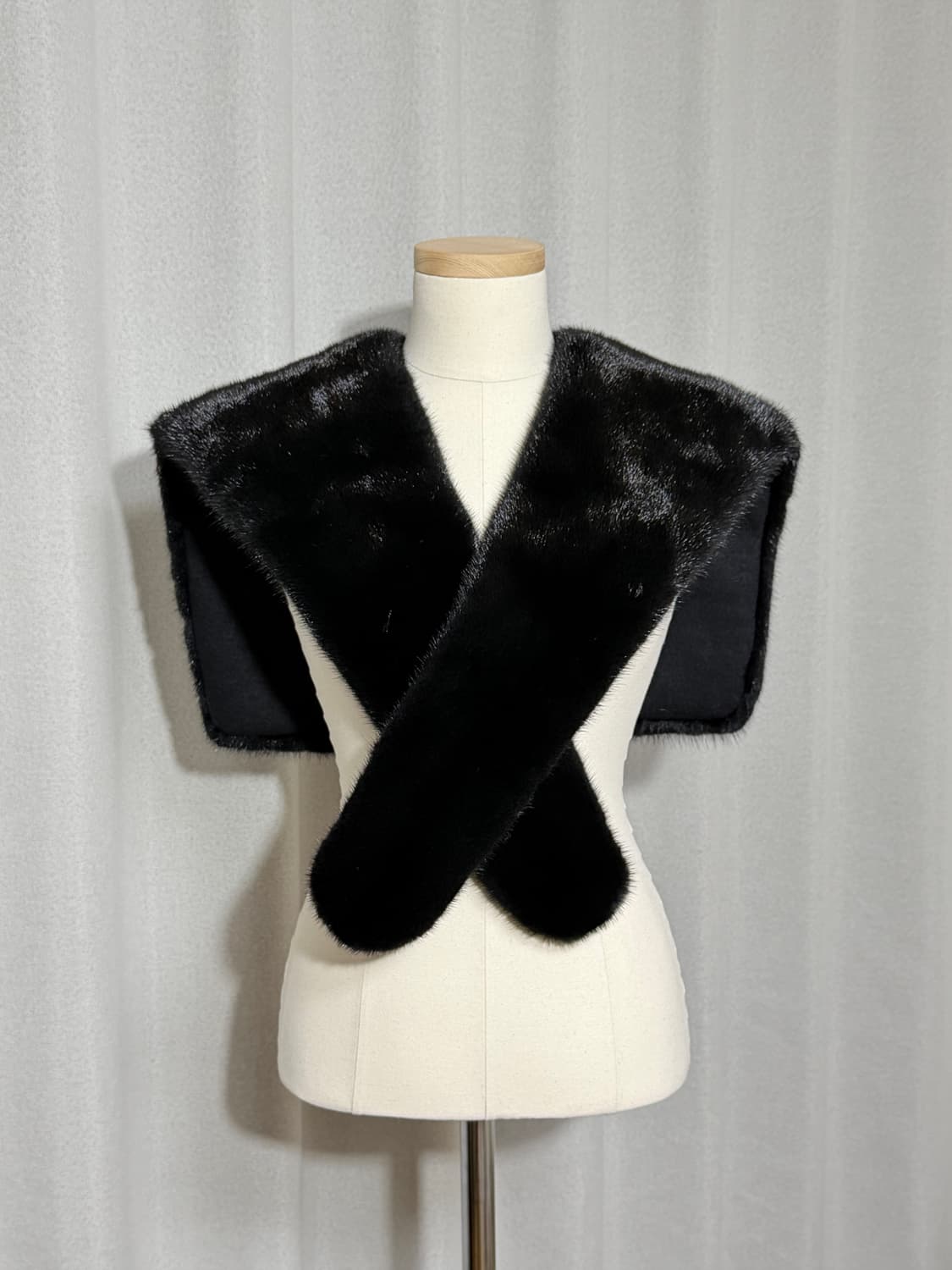 MICHAA 미샤 퍼 밍크 머플러 - 미착용 새상품 상품이미지1