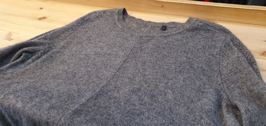 66.Cashmere 라운드니트(그레이)  상품이미지4