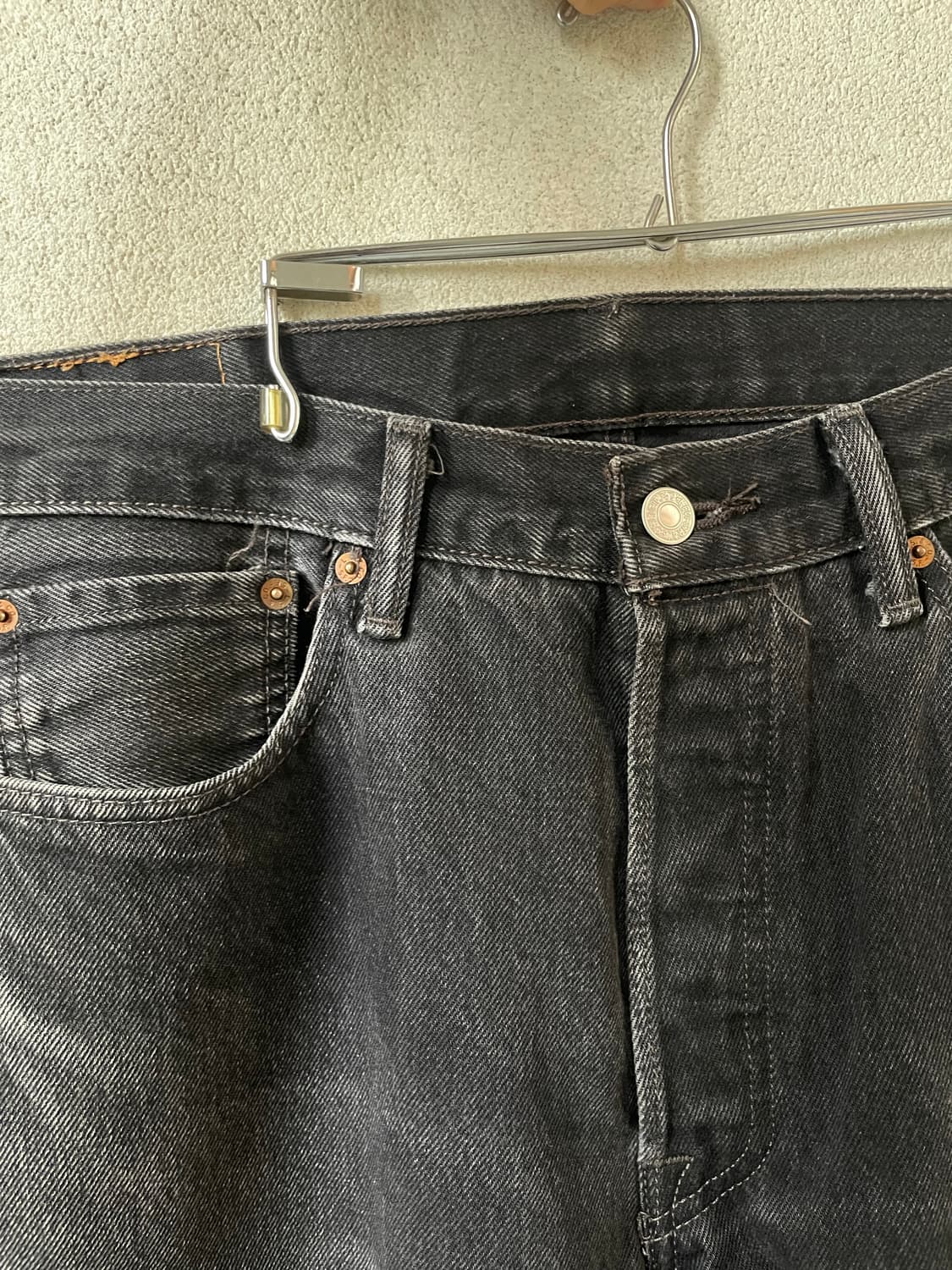 Levis 501 블랙진 상품이미지5