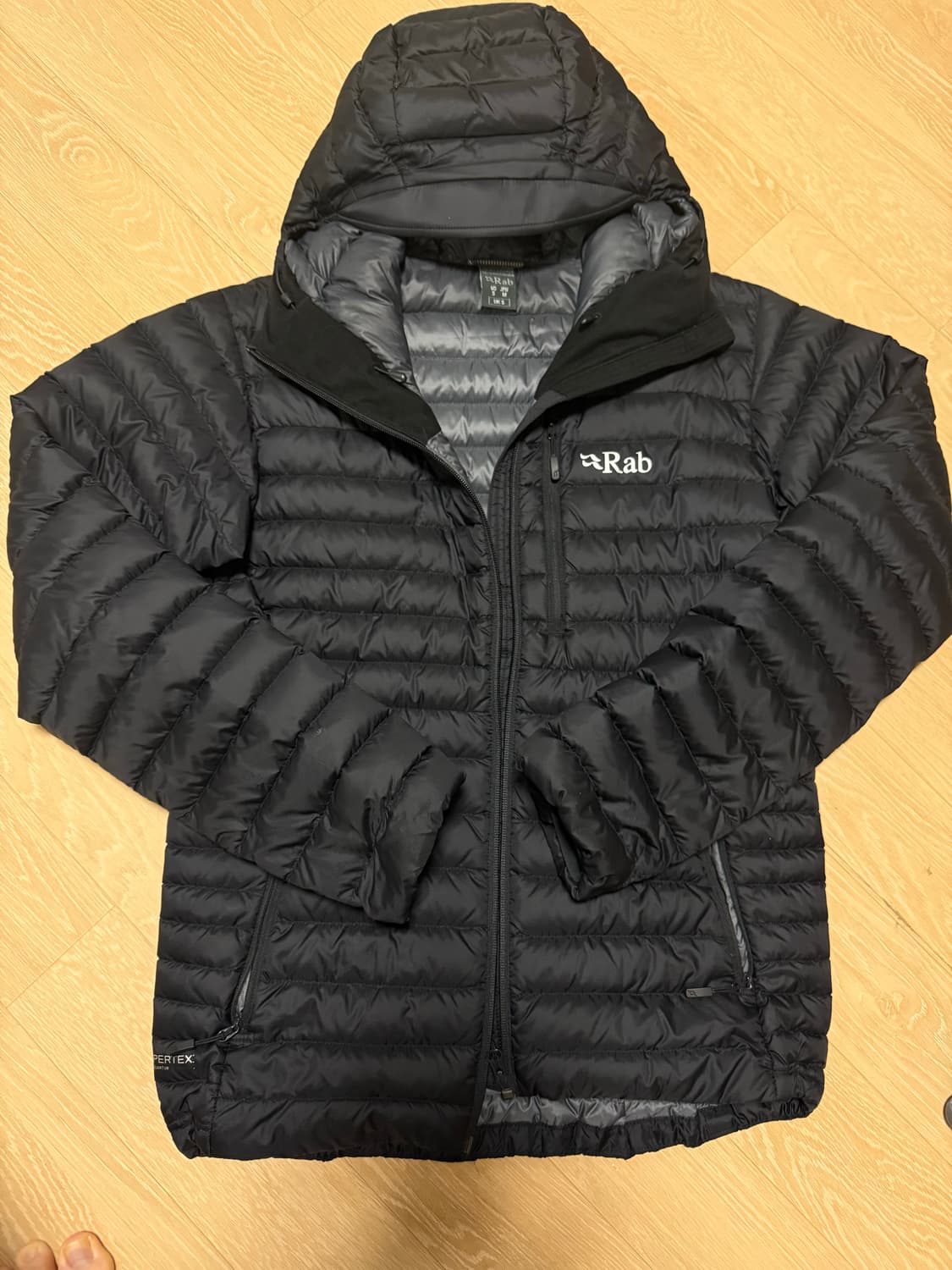 Rab 랩 마이크로라이트 알파인 자켓 블랙 S사이즈 상품이미지1