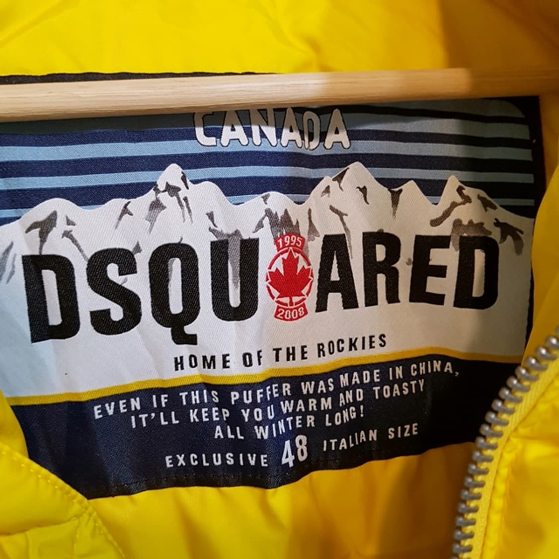 정품 DSQUARED 디스퀘어드 리얼 다운 패딩 베스트 상품이미지3