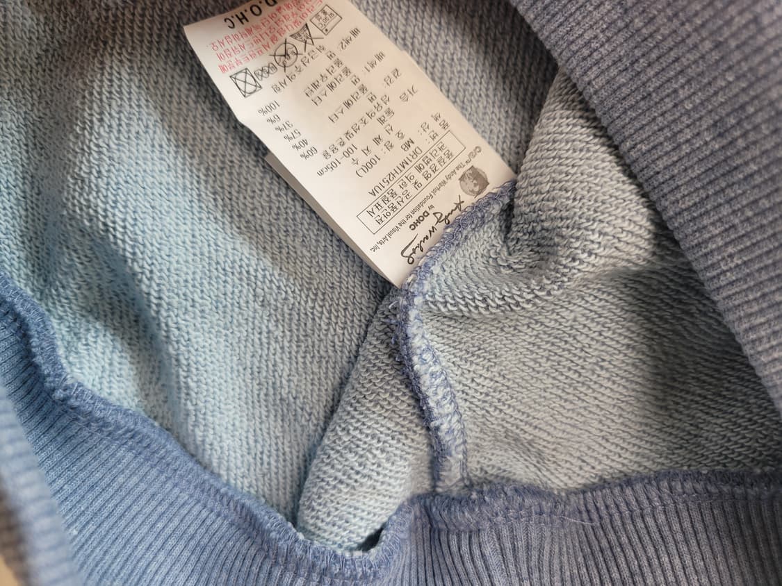 DOHC 앤디 워홀 바나나 프린팅 후드티 L 스카이블루 상품이미지10