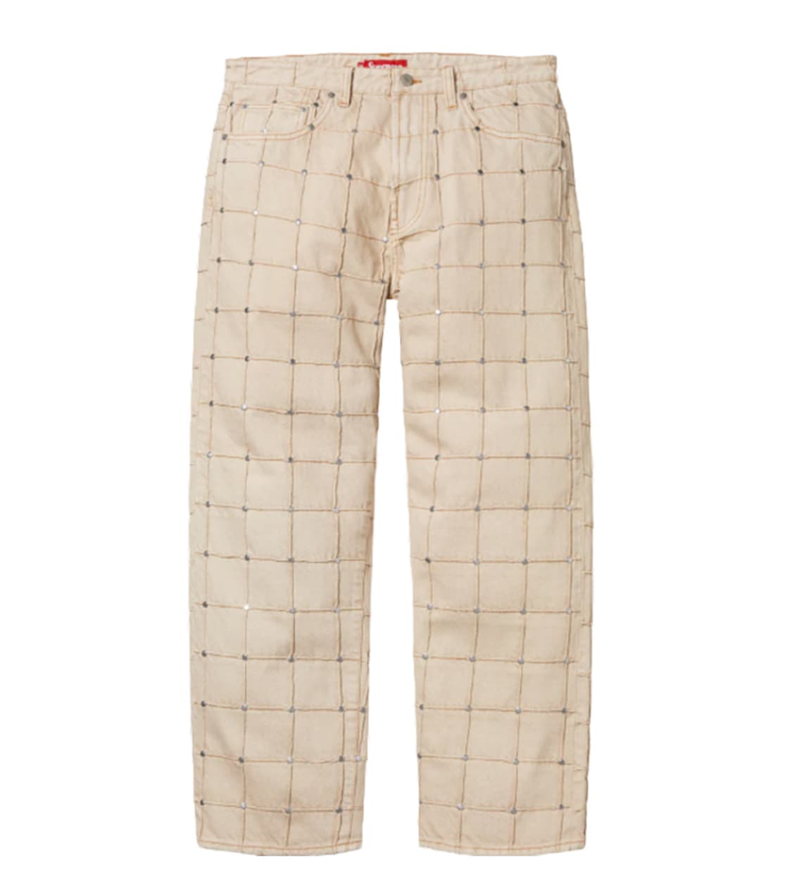 슈프림 스터디드 심 루즈 핏 진 30 상품이미지1