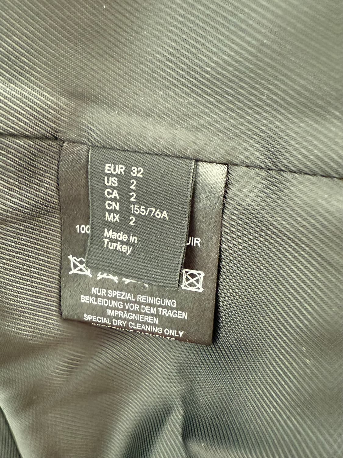 알렉산더왕 H&M 가죽 퀼팅 자켓 EUR 32 상품이미지6