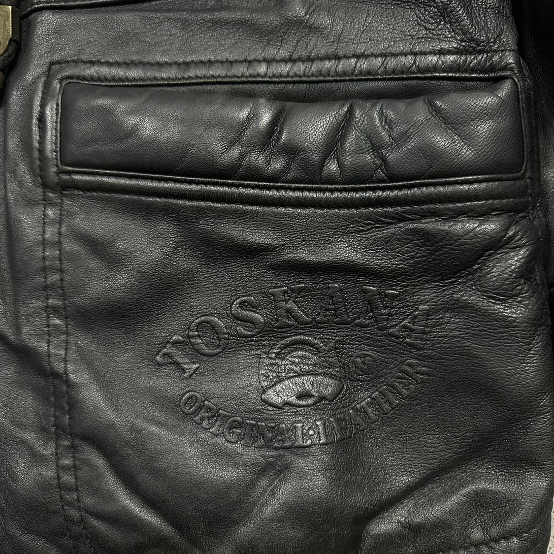 ✨ (바배) 빈티지 토스카나 양가죽 레더 자켓  상품이미지3