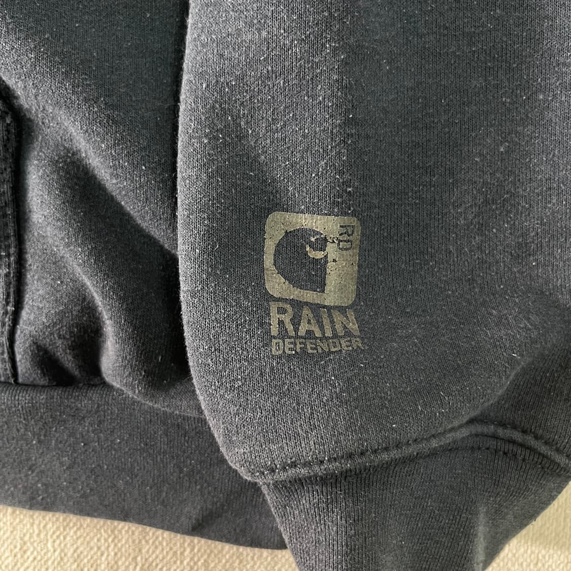 110 칼하트 써멀 네이비 후드집업 상품이미지4