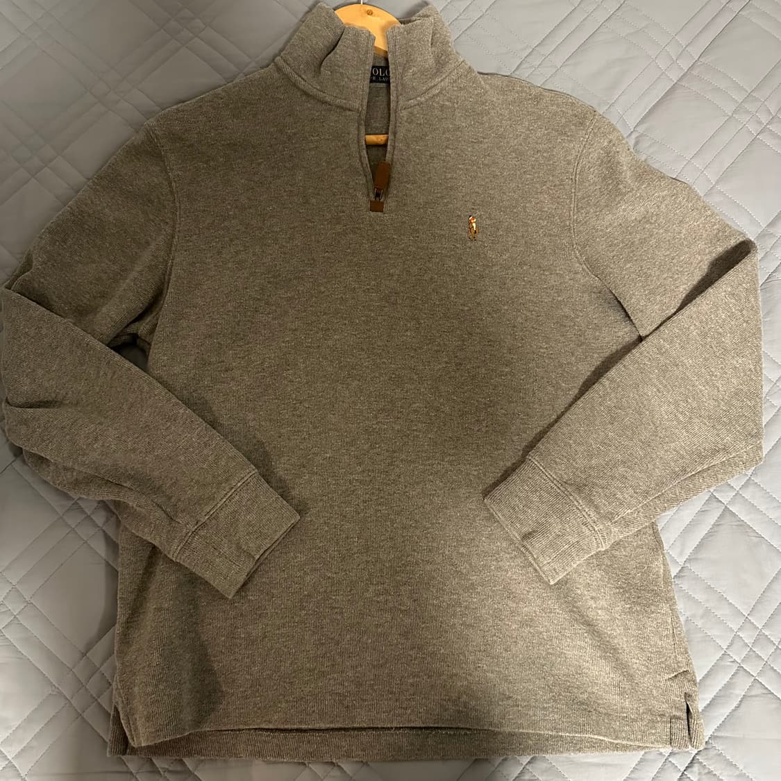 M-L) 폴로 랄프로렌 하프집업 그레이 상품이미지1