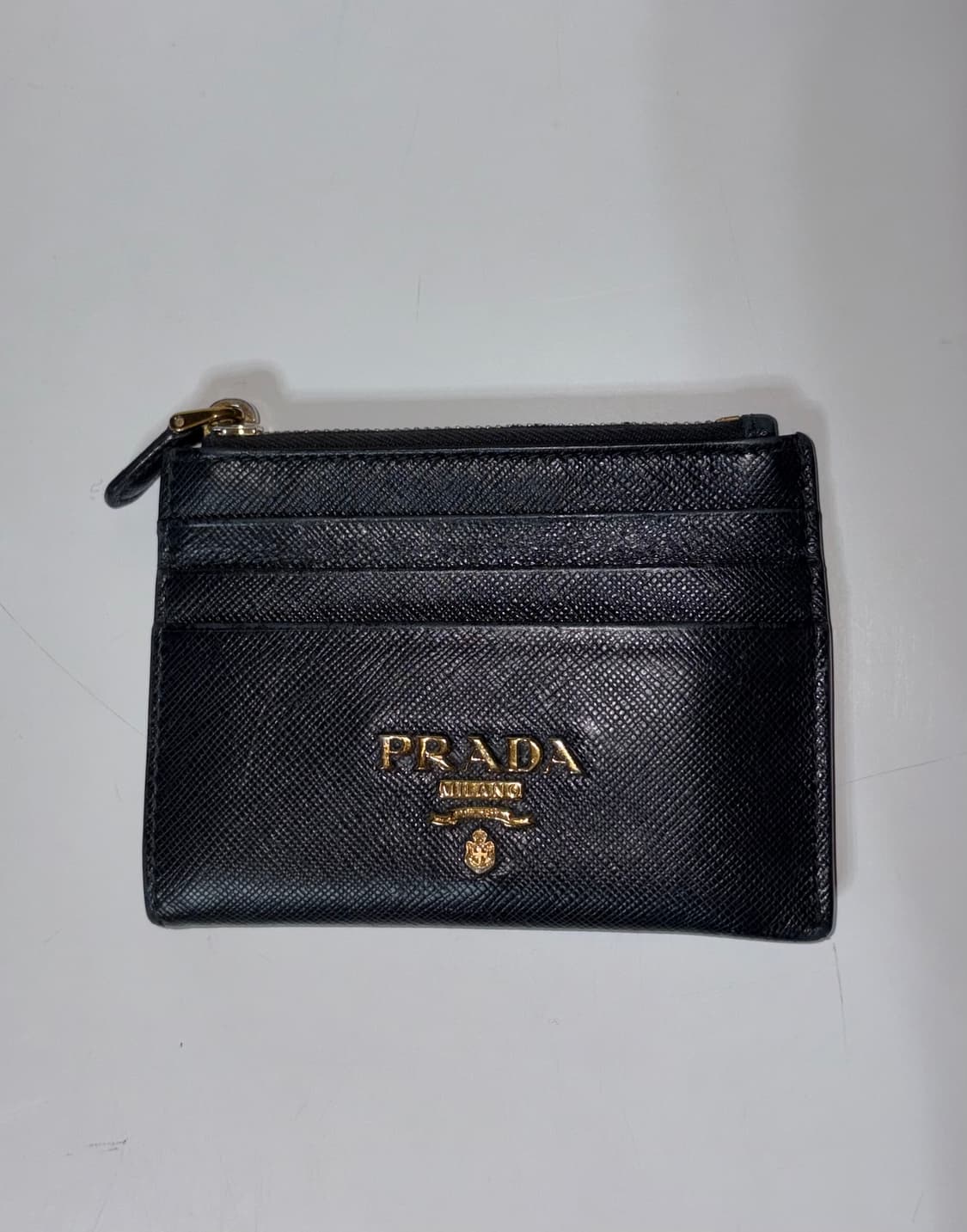 [정품] 프라다 사피아노 카드지갑 블랙 상품이미지2