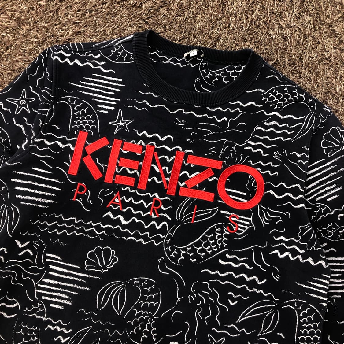 겐조 패턴 로고 맨투맨 스웻셔츠 상품이미지2