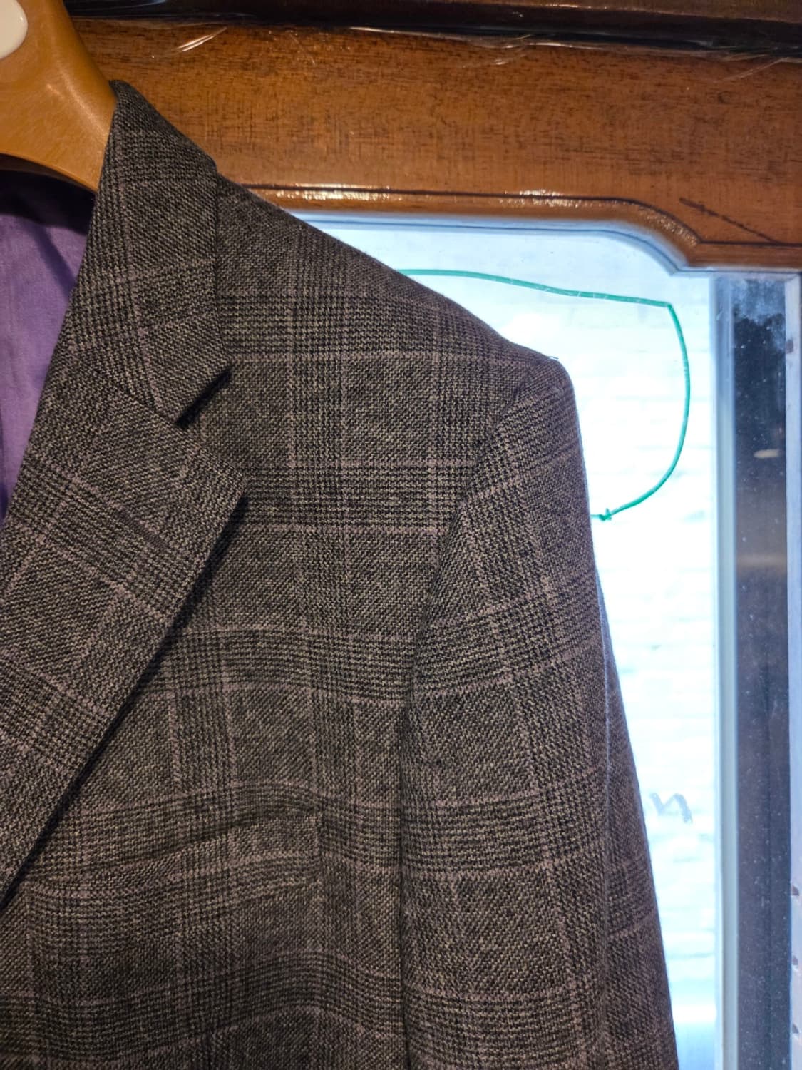 영국 비스포크 움베르토 마시 플란넬자켓  상품이미지6