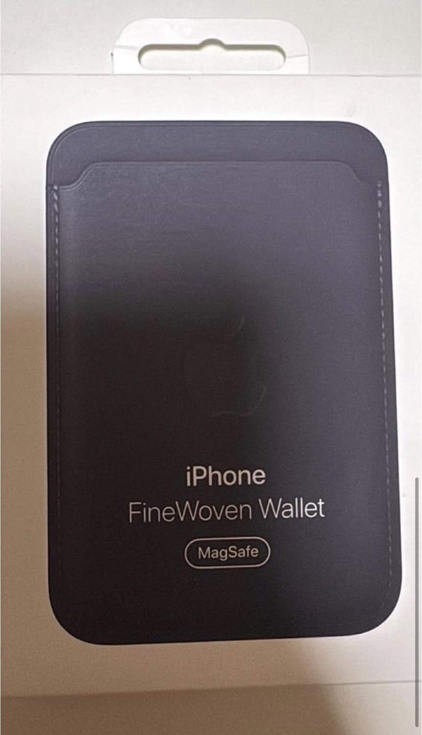 애플 맥세이프 파인우븐 카드지갑 블랙 상품이미지3