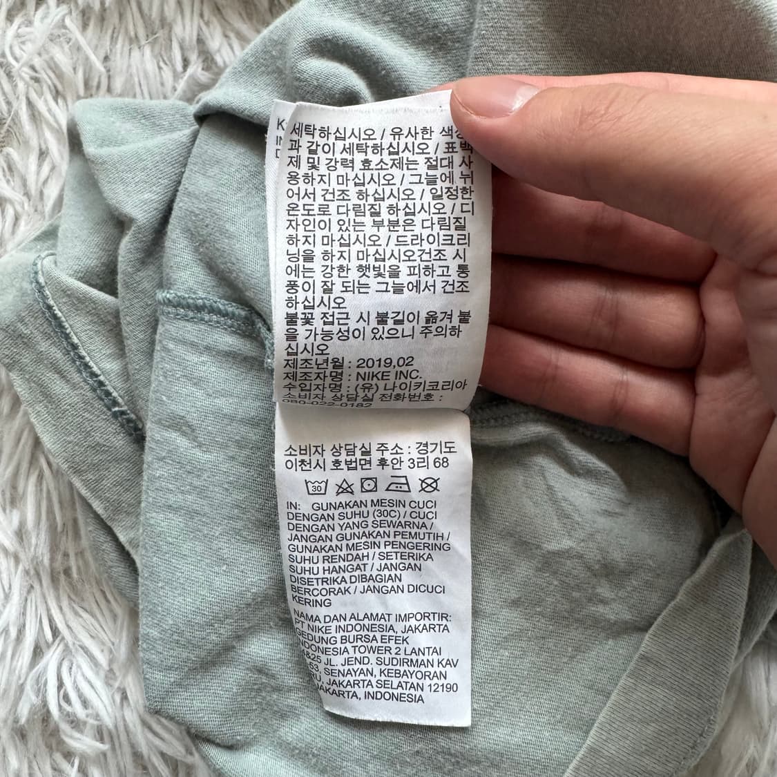 NIKE 일본빈티지 반팔 나이키 빈티지반팔 나이키반팔 남여공용 M 95 상품이미지7