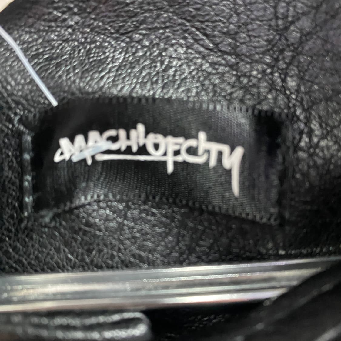 펩시 레이싱 자수패치 블랙 레더자켓 B3699 상품이미지6