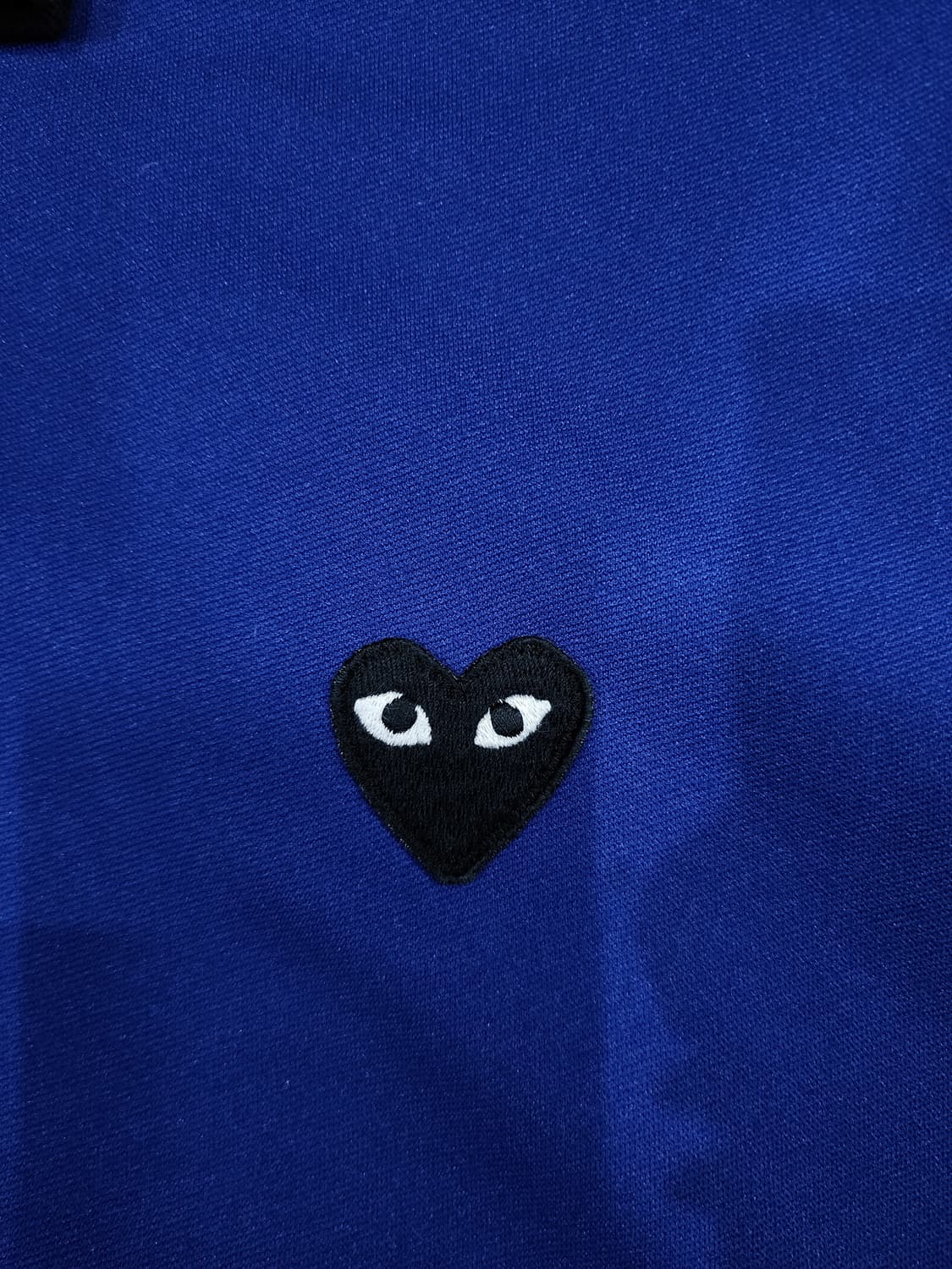 꼼데가르송 빅 블랙 하트 프린트 후드집업 XL 상품이미지5