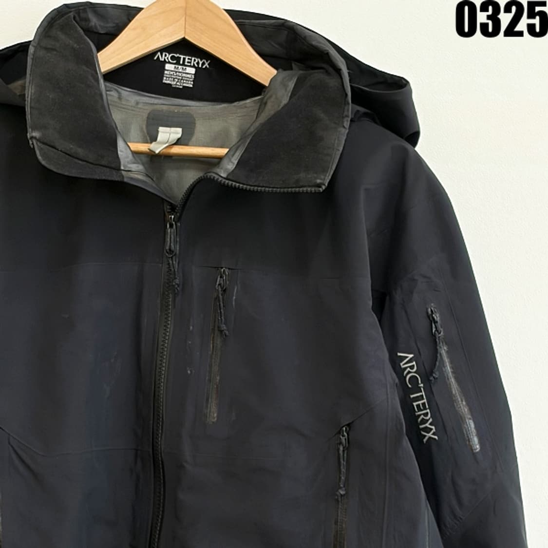 아크테릭스 고어텍스 후드 자켓 M 0325 상품이미지2