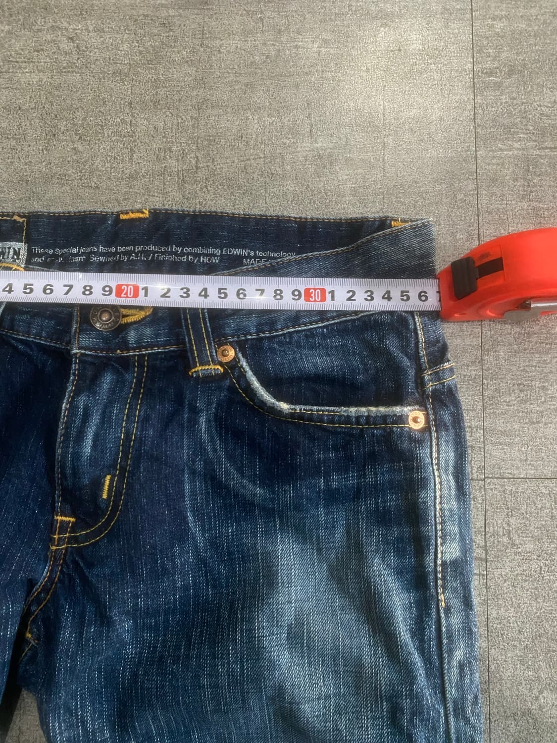 Edwin 에드윈 올드스쿨보헤미안펑크 핀터깔y2k 웨스턴팬츠 상품이미지3