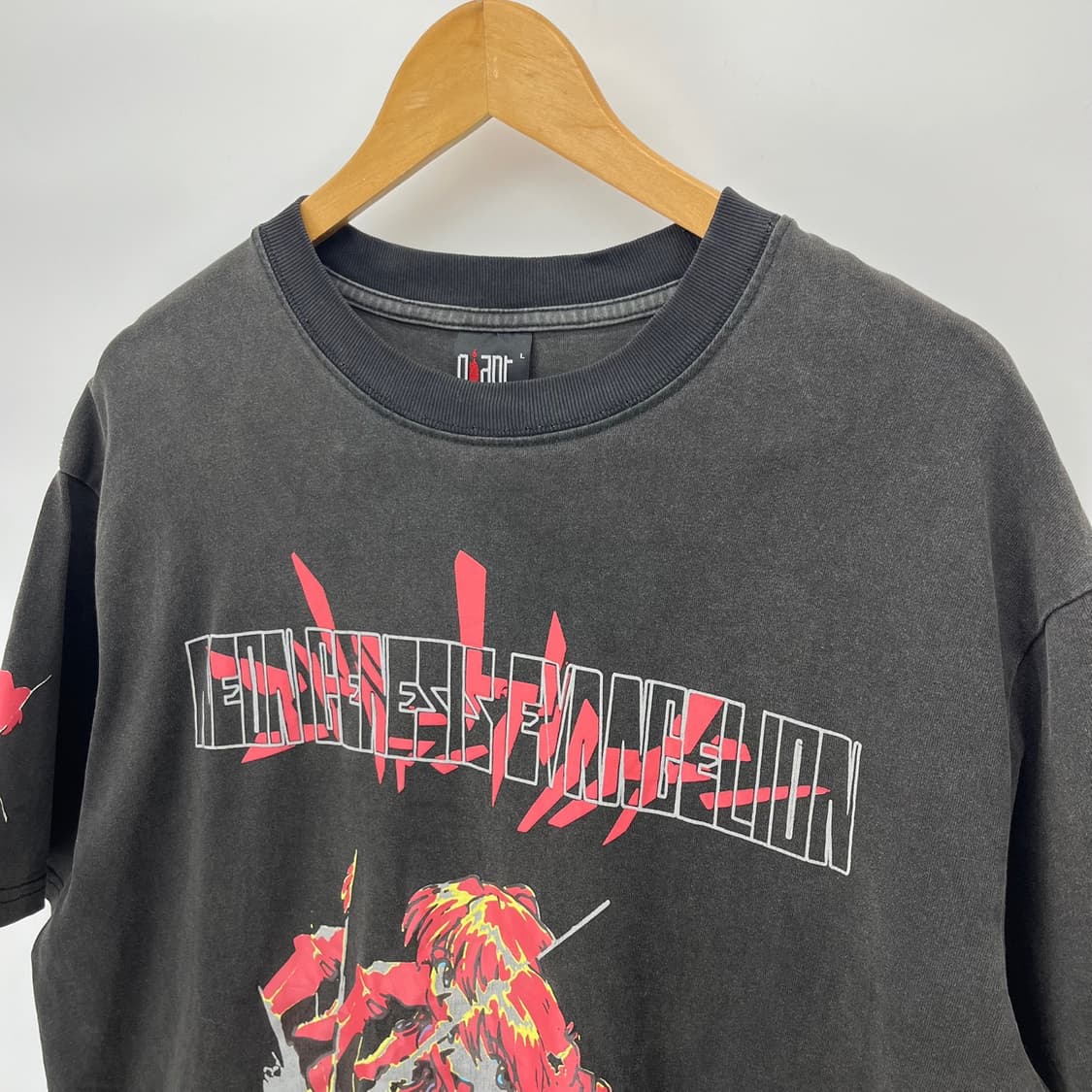 [Giant] 90's 자이언트 에반게리온 아스카 티셔츠 상품이미지3