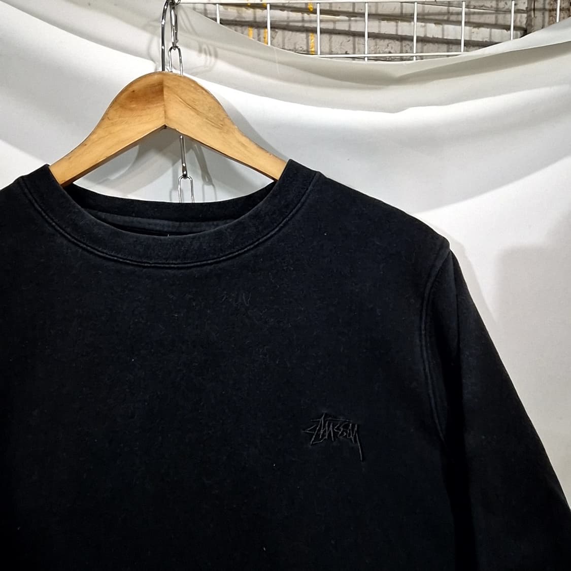 스투시 자수로고 맨투맨  상품이미지3