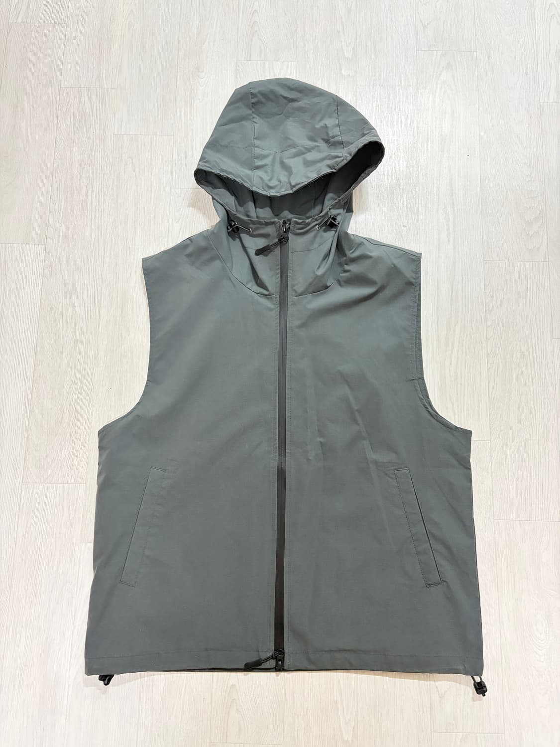 아르반 하이크 베스트 후드 차콜 2사이즈 상품이미지3