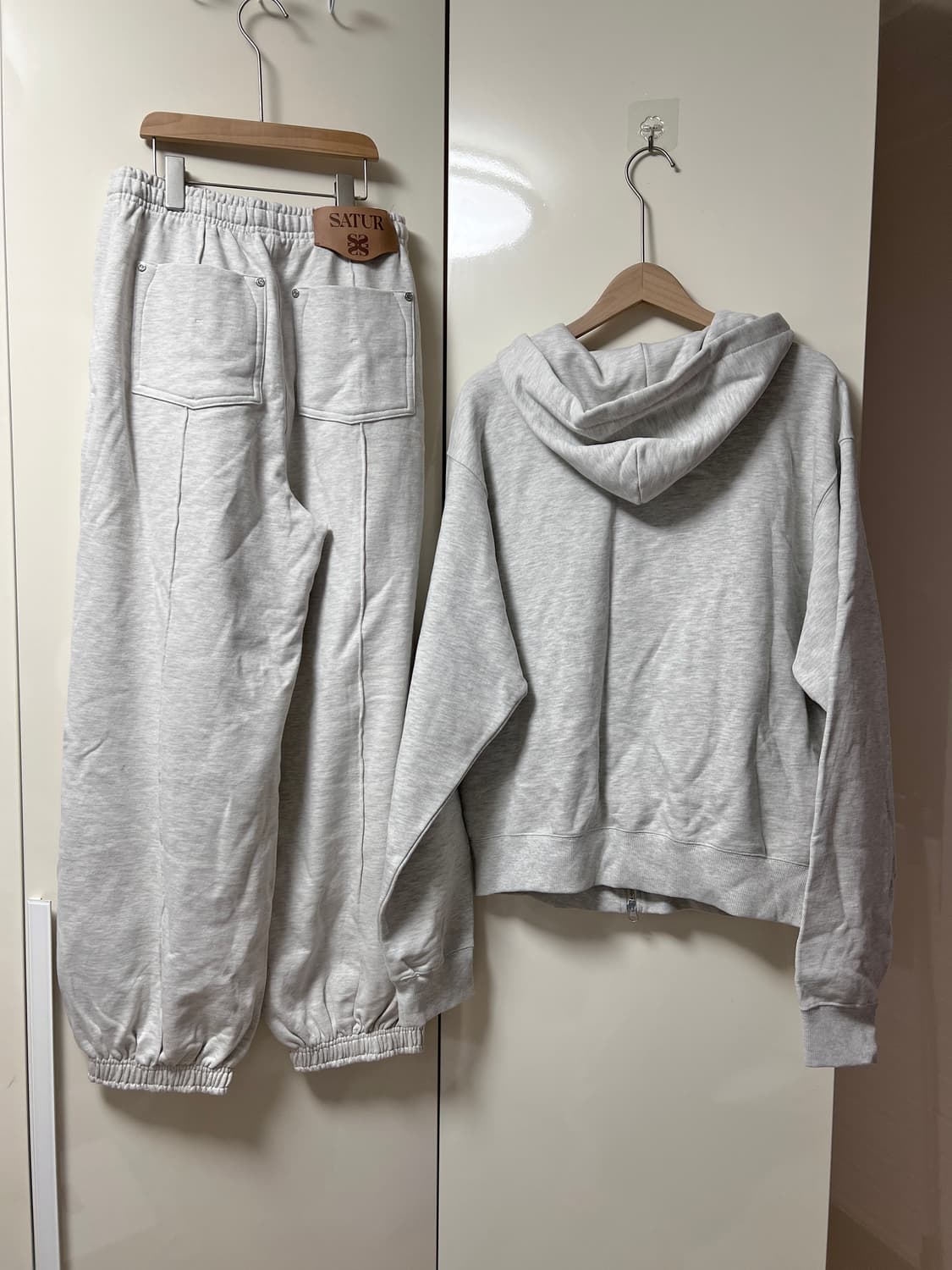 SATUR 세터 후드집업 스웻팬츠 트레이닝 세트 상품이미지6