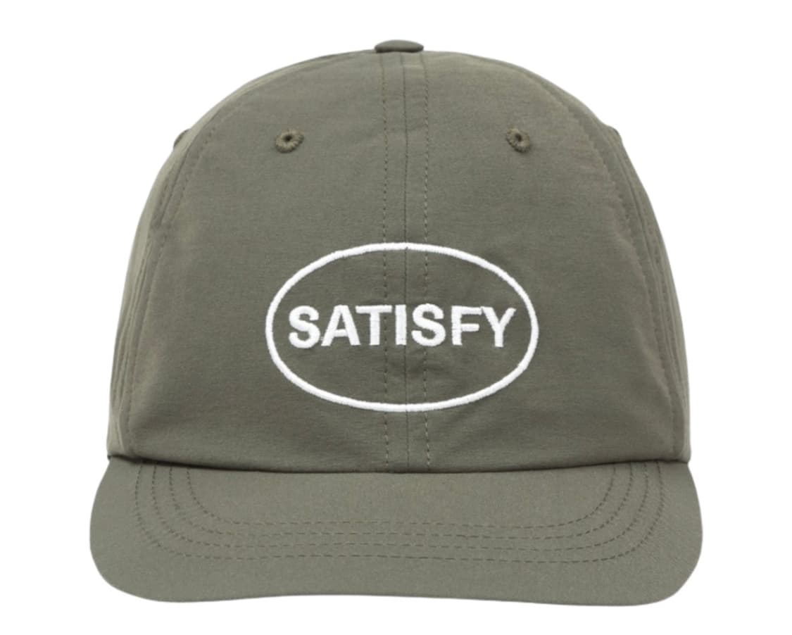 새티스파이 피스쉘 러닝캡 올리브 상품이미지1