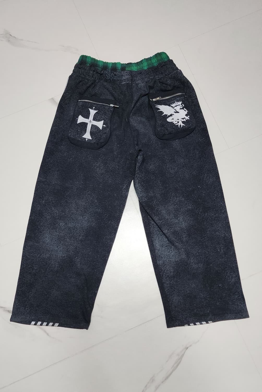 Royal knight Club Waxed trackpants 상품이미지7