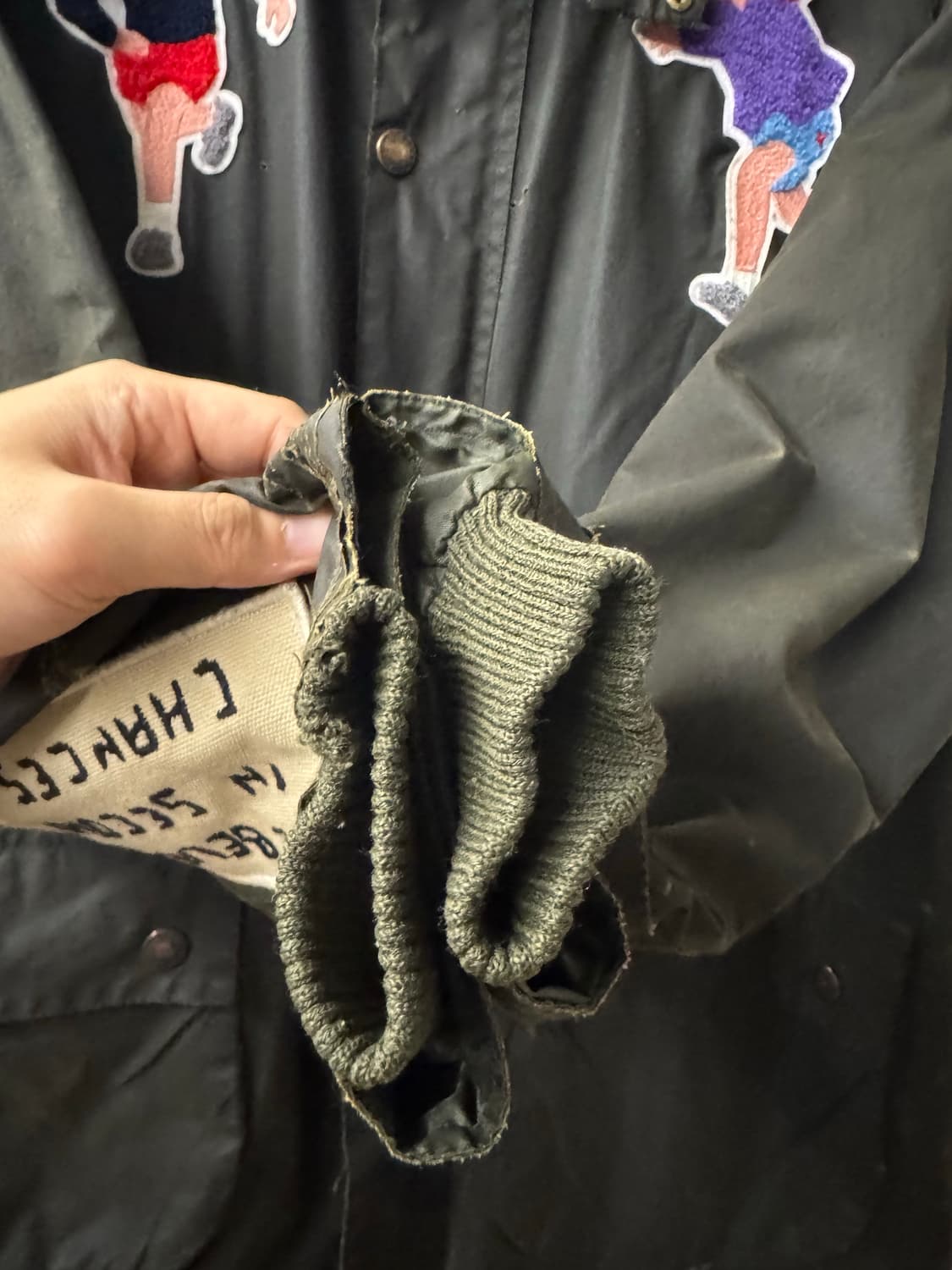 바버 X 핸들오브프리덤 왁스자켓 상품이미지5