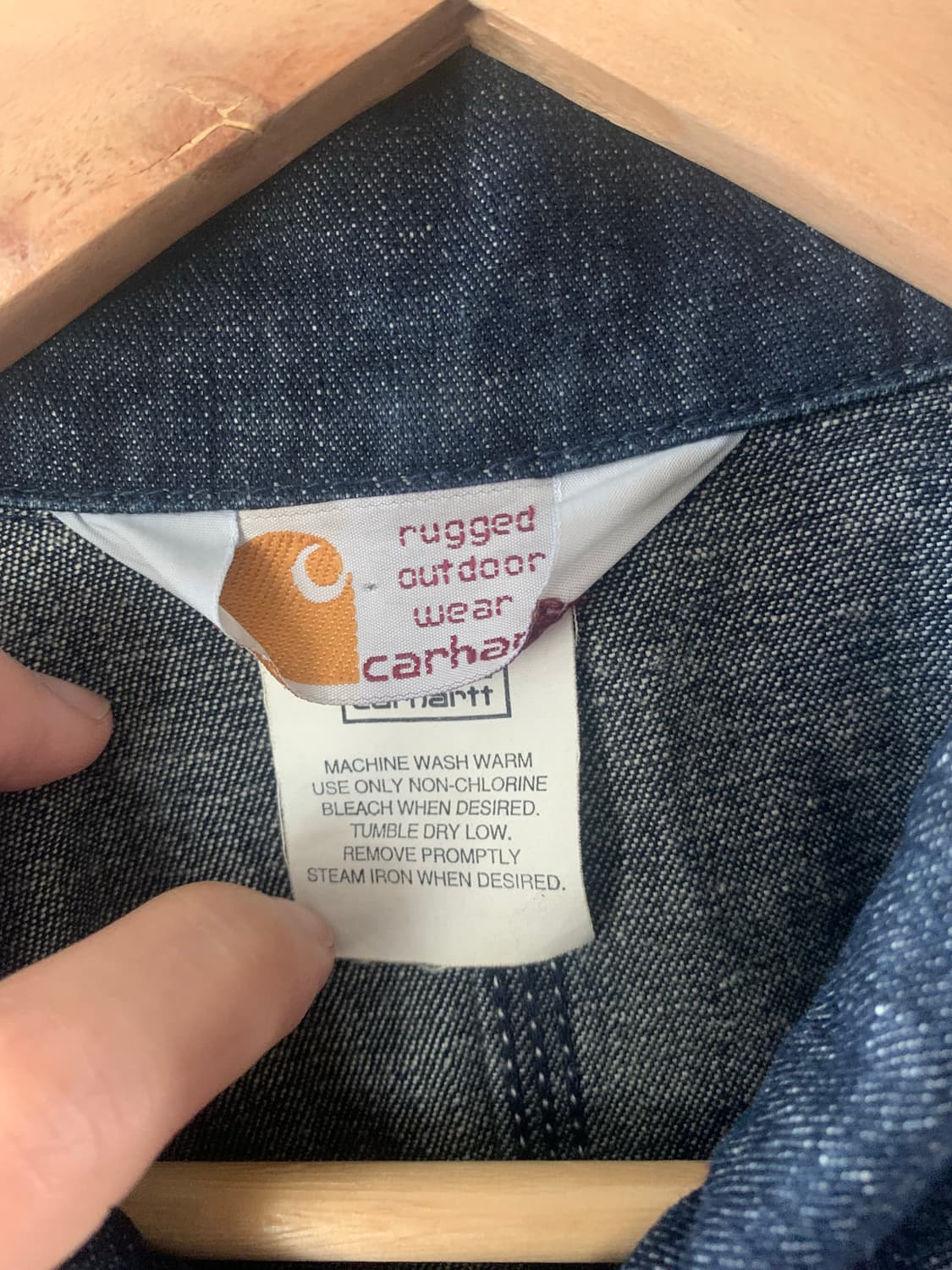 칼하트 데님 자켓 팝니다 상품이미지2