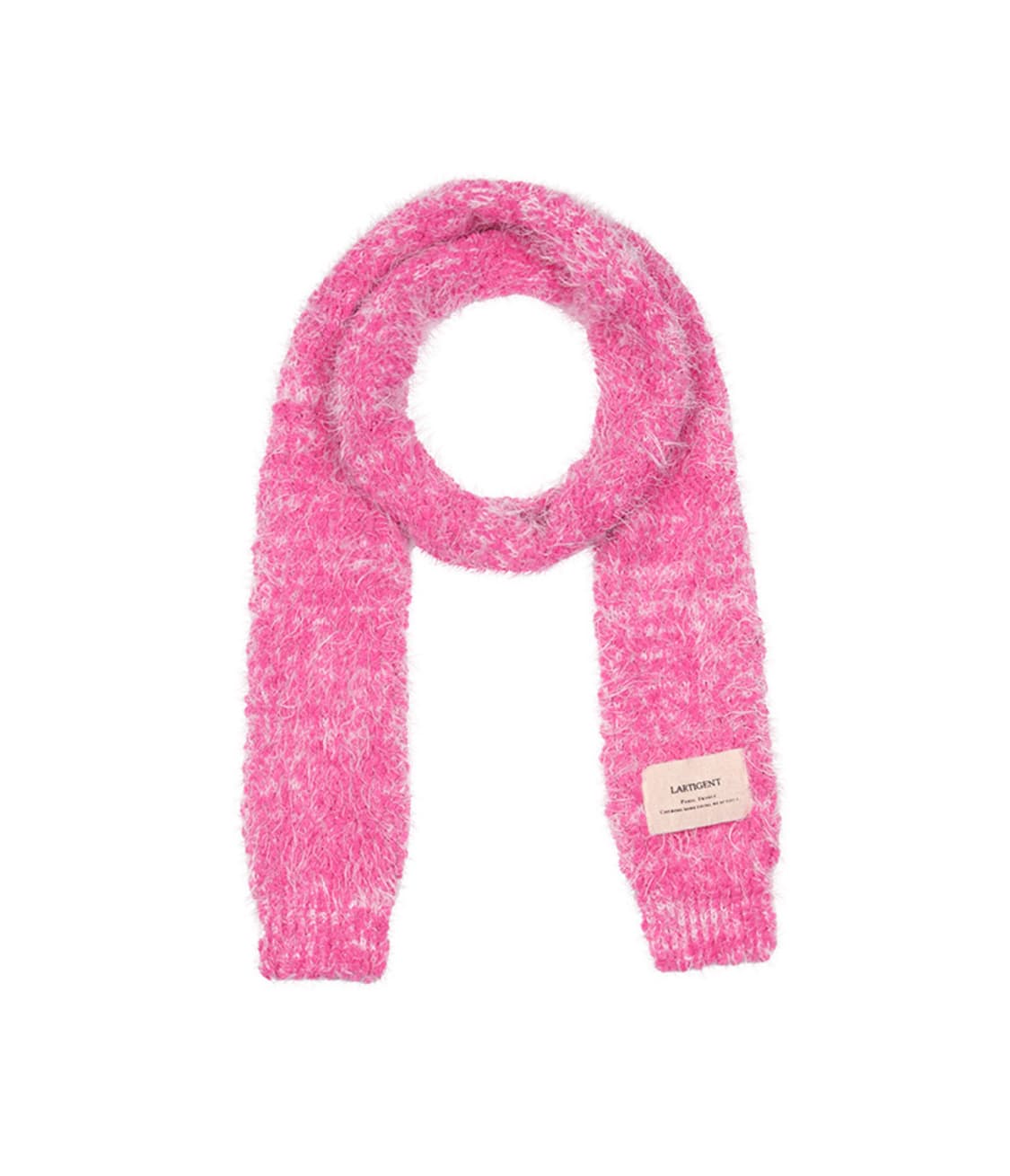 라티젠 팝콘 가디건 머플러 세트 핑크 상품이미지5