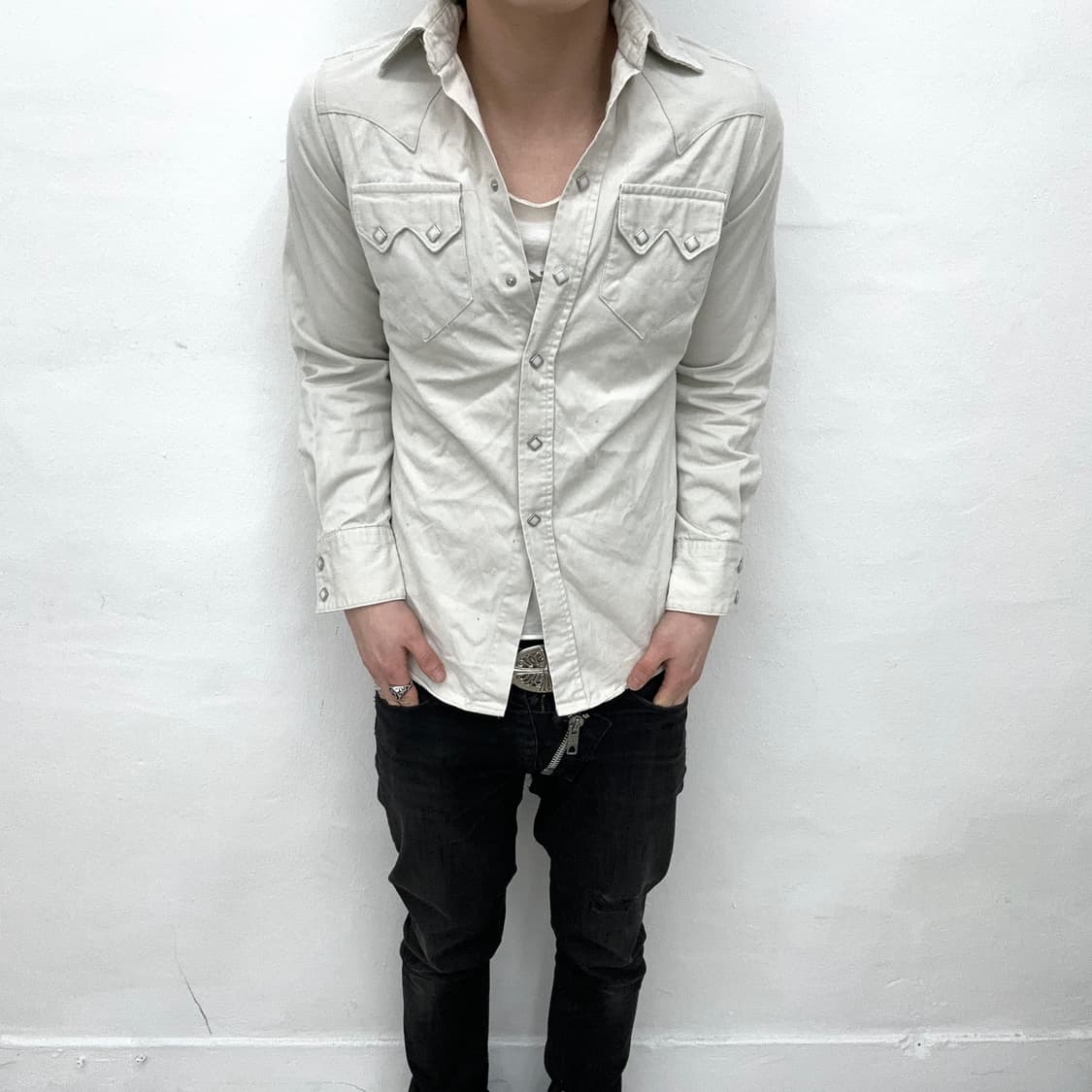 Western coduroy shirts 상품이미지2