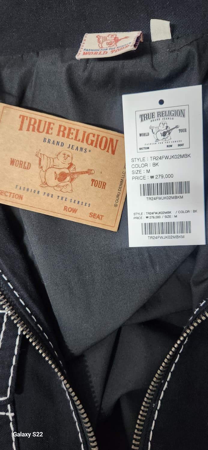 트루릴리젼 노블 자켓 블랙 상품이미지5