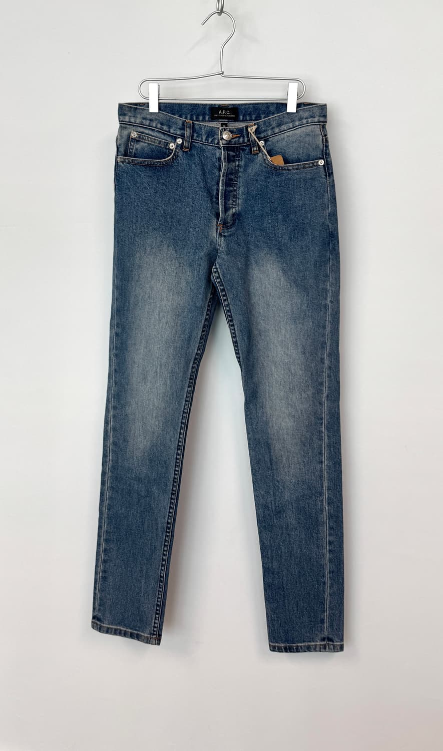 A.P.C. 아페쎄 쁘띠 스탠다드 중청 데님 진 28 상품이미지1
