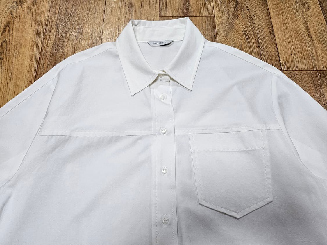 닐바이피(NILBY P) 베이직 셔츠원피스 프리사이즈 상품이미지5