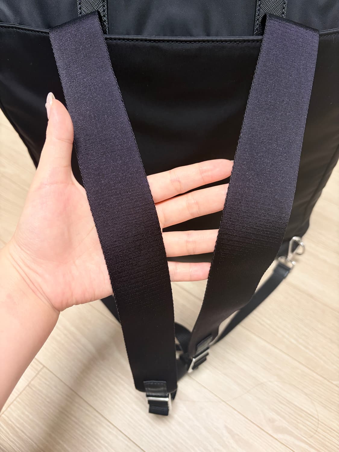 프라다 리나일론 토트백 백팩 겸용 상품이미지6