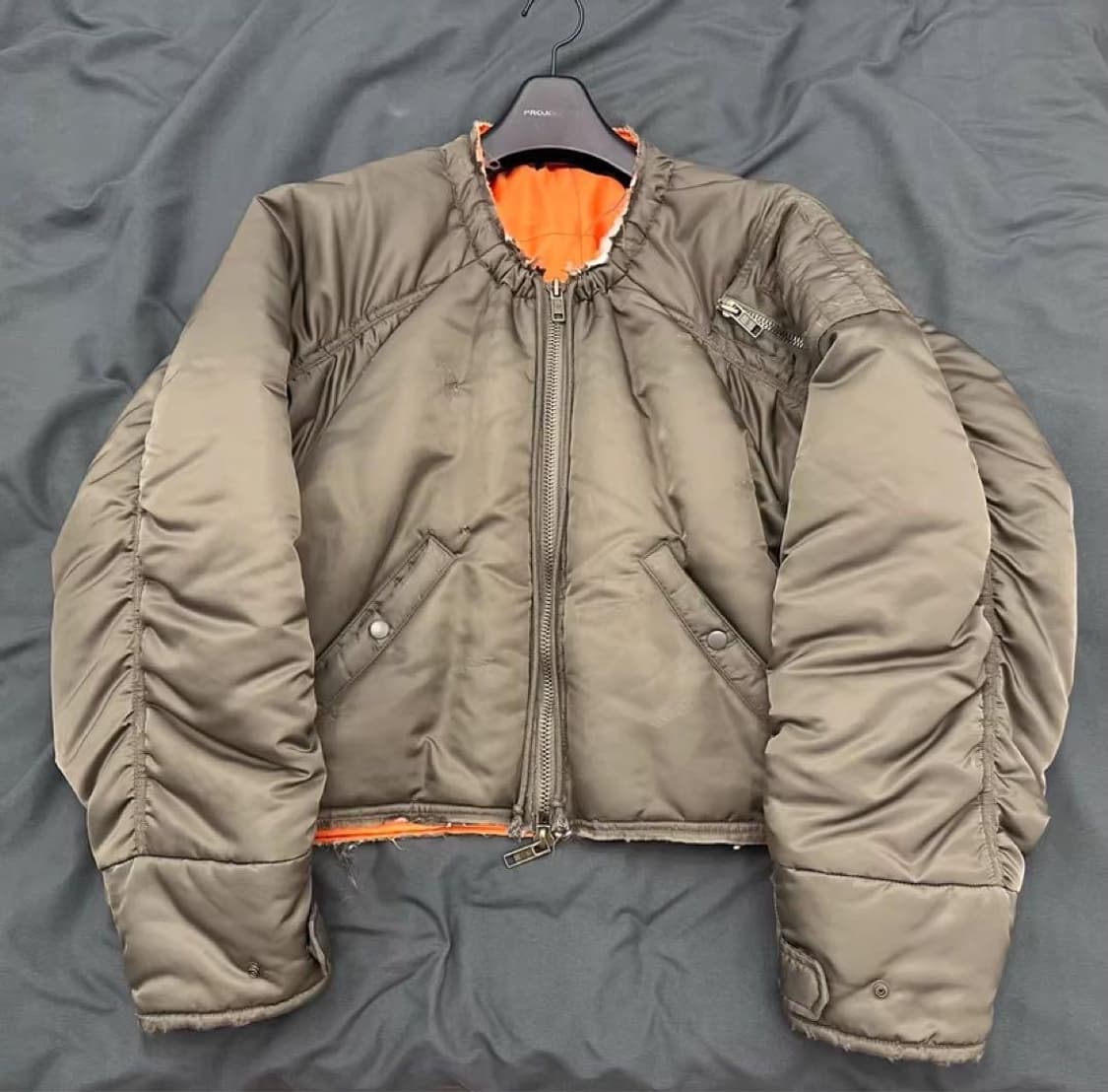 프로젝트 G/R 리컨스트럭티드 봄버 자켓 상품이미지3