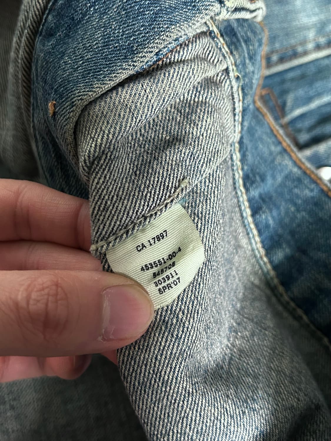 00s 갭 2세대 데님자켓 상품이미지7