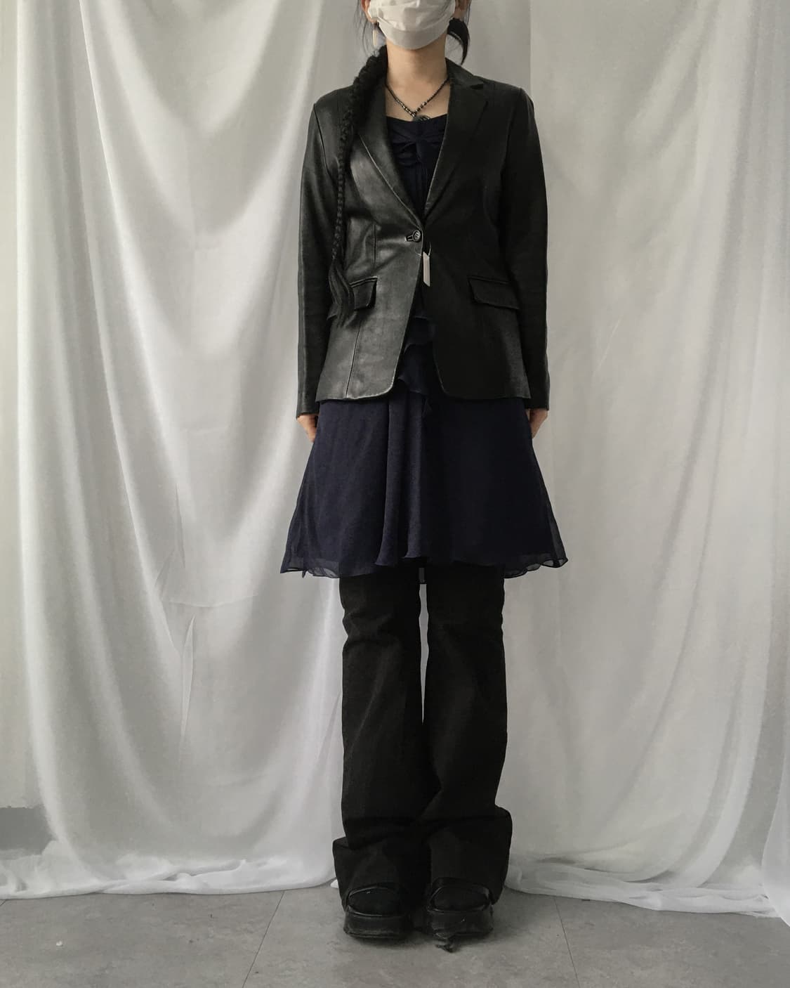 Leather jacket 상품이미지1